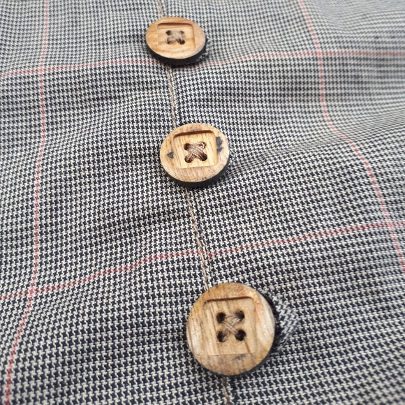 Plaid Peplum Bustier Top - Picture 12 of 16